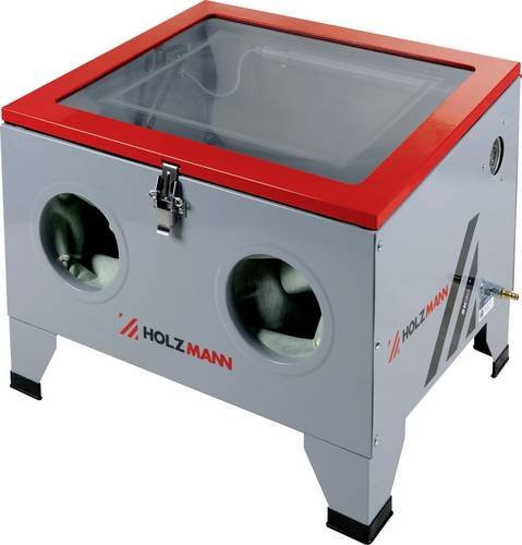 Holzmann Maschinen Sandstrahlkabine SK90 230V in Rot - Bild 1