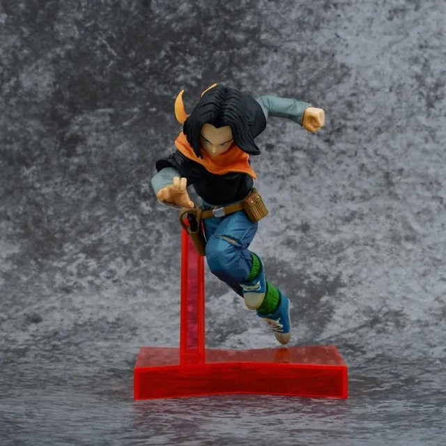 Yiran toy 1 Dragon Ball Z Android 17 Lapis Android 18 Lazuli Actionfigur, grau - Bild 1