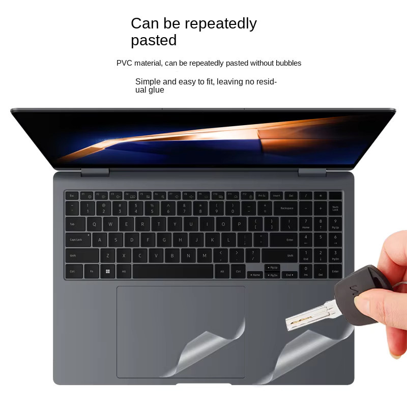 Samsung Galaxy Book 5 Pro 360 Schutzfolie Transparent für 14/15,6/16 Zoll Notebook - Bild 4