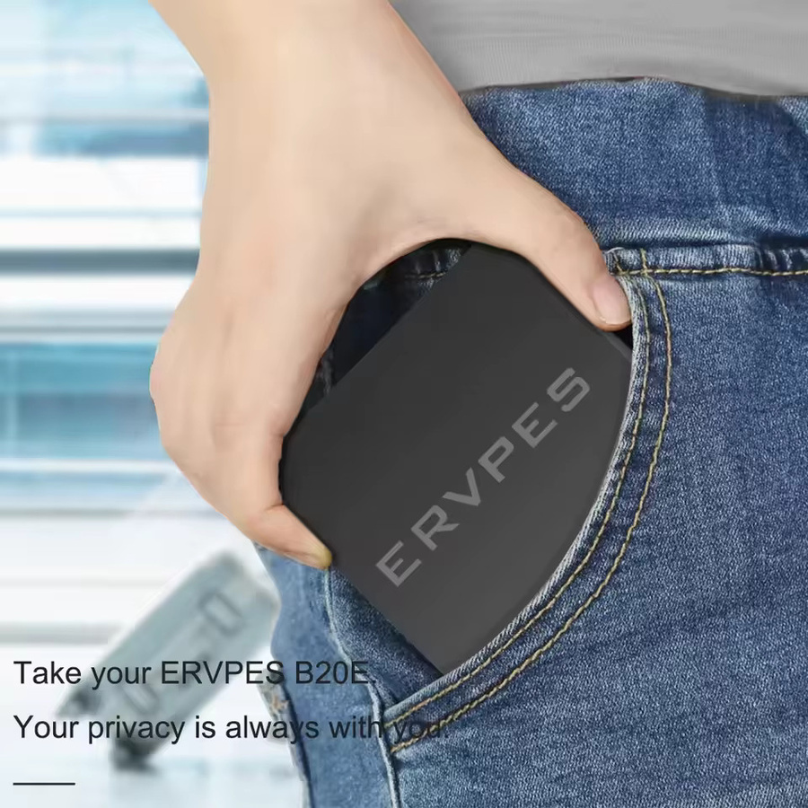 ERVPES Mini-PC B20E Micro-Desktop-Computer mit Intel Prozessor, 8GB RAM, 128GB SSD, Windows 11 Pro und Dual-Band WLAN in Schwarz - Bild 5