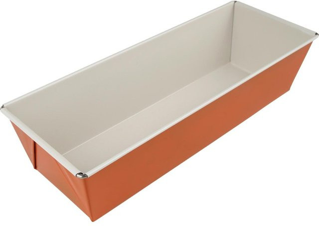Dr. Oetker Kastenform Die Maus, Keramik, Orange/Weiß, B: 30 cm - Bild 1
