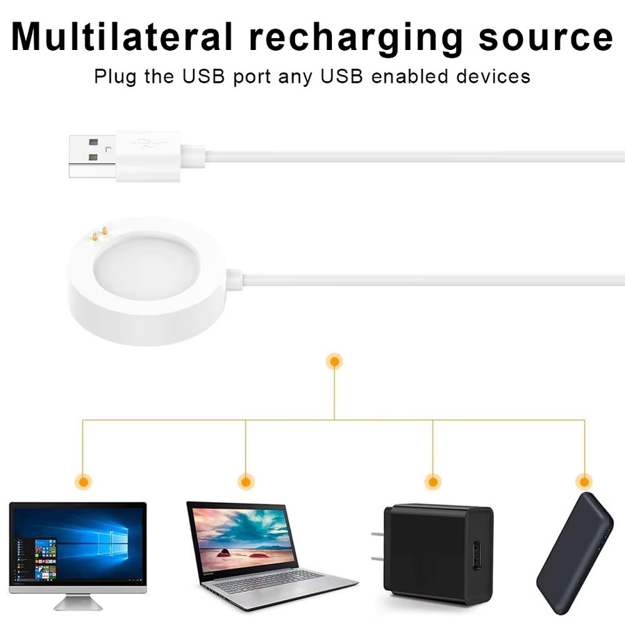 Arvin USB-Ladekabel für Xiaomi Watch 5, Xiaomi Watch S4 41MM, S4 eSIM und S4 Smartwatch in Schwarz - Bild 2
