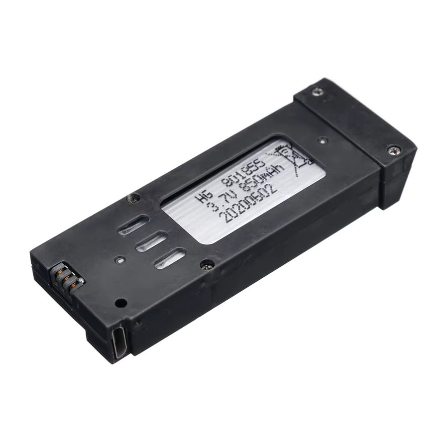 GAOLAG Ersatz-Lipo-Akku für E58 JY019 S168 RC Quadcopter, 3,7V, 500mAh, Schwarz - Bild 2