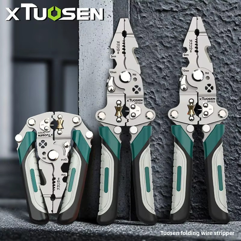Tuosen Multifunktionale Abisolierzange für Elektriker - Bild 3