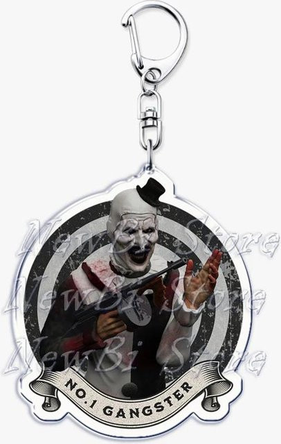 CHIC STUDIO Schlüsselanhänger Art Der Clown, gray, Unisex - Bild 1