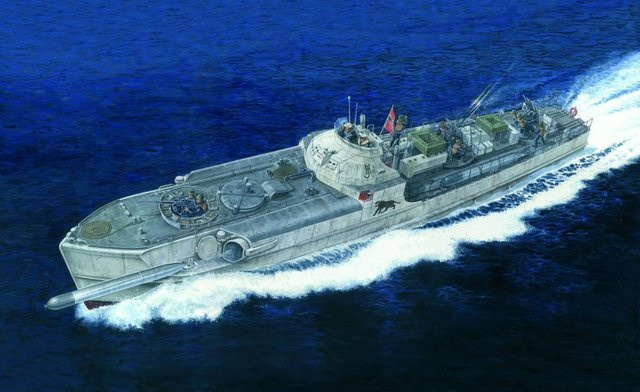 Italeri Schnellboot S 100, Modellbau, 1:35, Grau - Bild 1