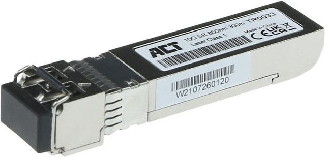 ACT TR0033 Netzwerk-Transceiver-Modul SFP+ Faseroptik 10000 Mbit/s 850 nm Silber - Bild 1