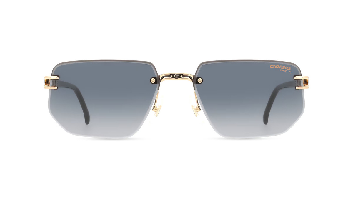Carrera 1070/S Sonnenbrille Vollrand, Eckig, Metall, Herren, gold - Bild 1