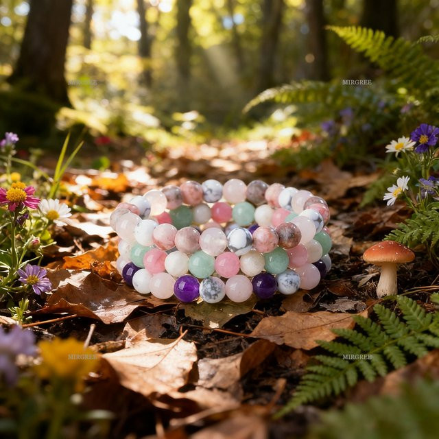 3-teiliges Armband-Set, Kristall, Bunt, Unisex - Bild 1