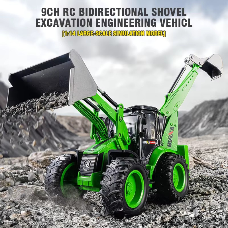Huina 1579 RC Bagger, Baggerlader, 1:14, ferngesteuert - Bild 2