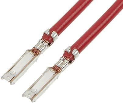 Molex Crimpkontakt mit Litze 2178402122 in Rot - Bild 1