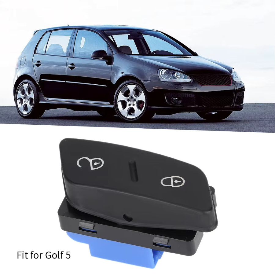 EBTOOLS Steuerschalter für zentrale Türschlosssteuerung für VW Golf 5 MK5, Schwarz, K0962125B - Bild 4