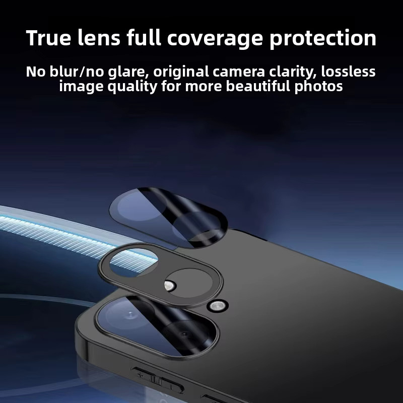 Xiaomi POCO X8 Pro Max Handyhülle mit mattierter AG-Beschichtung und Linsenschutz in Schwarz - Bild 4