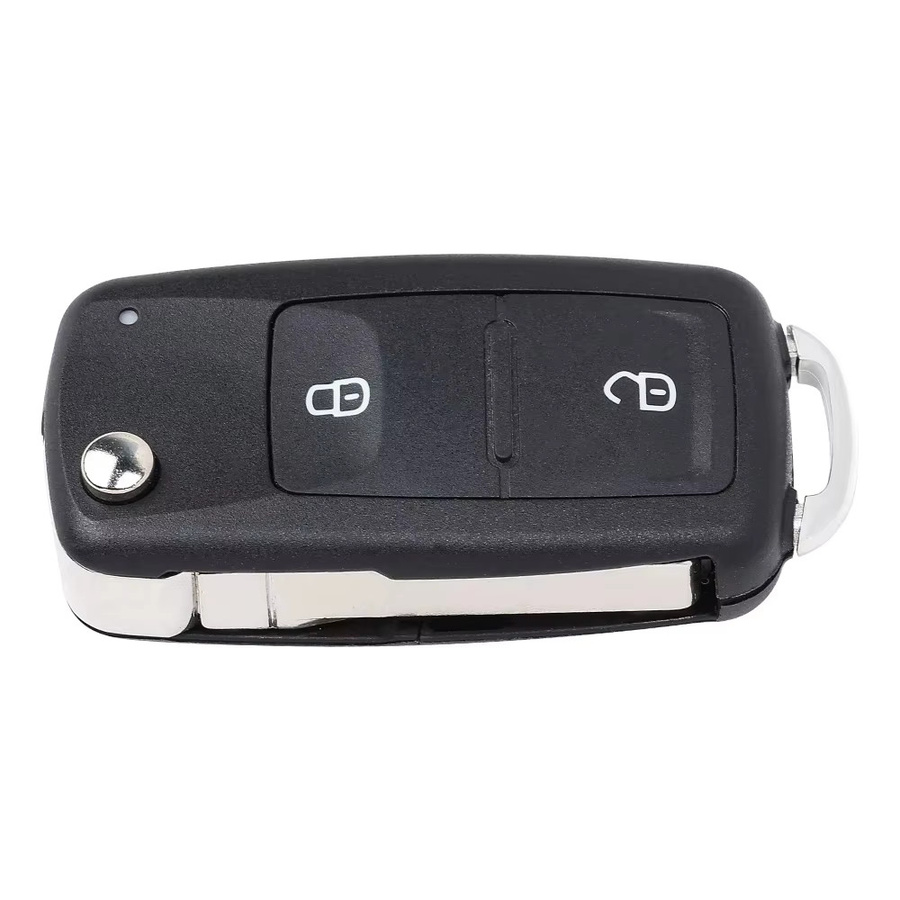 KEYECU MQB48 Chip 7E0 837 202 BD Fernbedienung Schlüssel für Volkswagen VW Amarok Transporter T6, 2 Tasten, 434 MHz, Schwarz - Bild 4