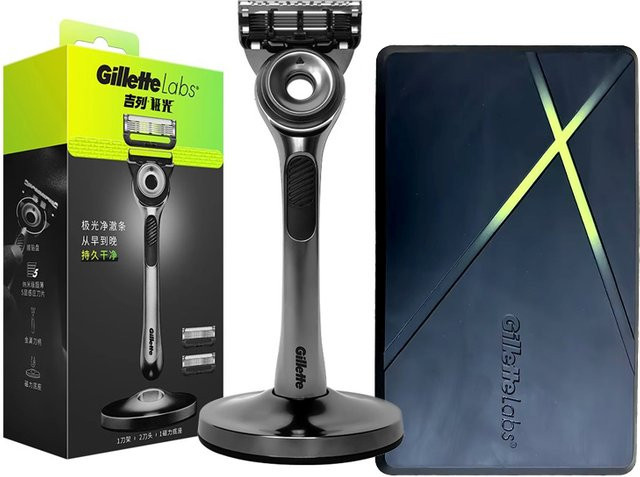 Gillette Labs Aurora Series Flexdisc Rasierer für Männer mit Ständer - Bild 1