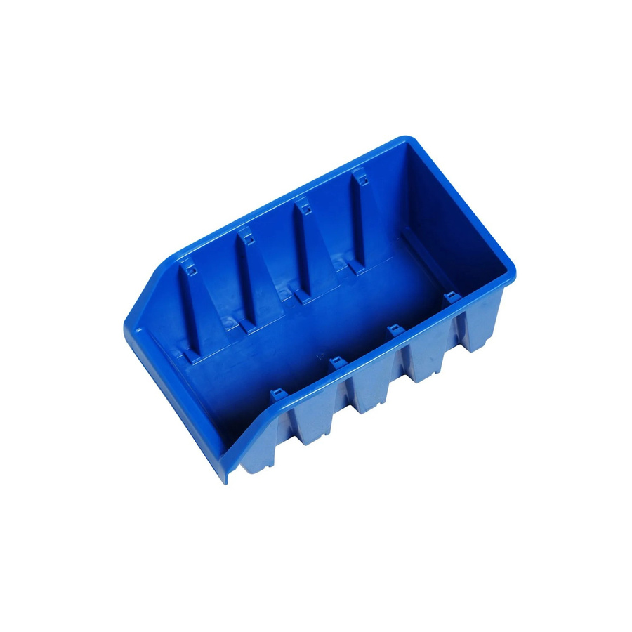 LUX-TOOLS Lagersichtbox Blau Größe 4 aus Kunststoff für die Wandmontage - Bild 2