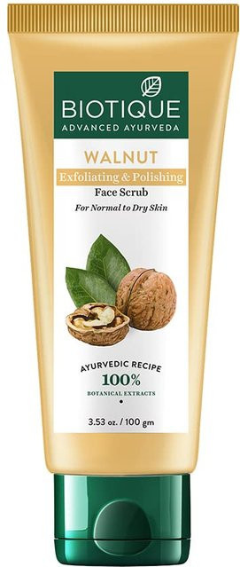 Biotique Walnuss Gesichtspeeling, Trockene Haut, 100g - Bild 1