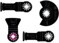 Bosch Boden- und Einbau-Set 4-teilig in Schwarz und Silber - Bild 1