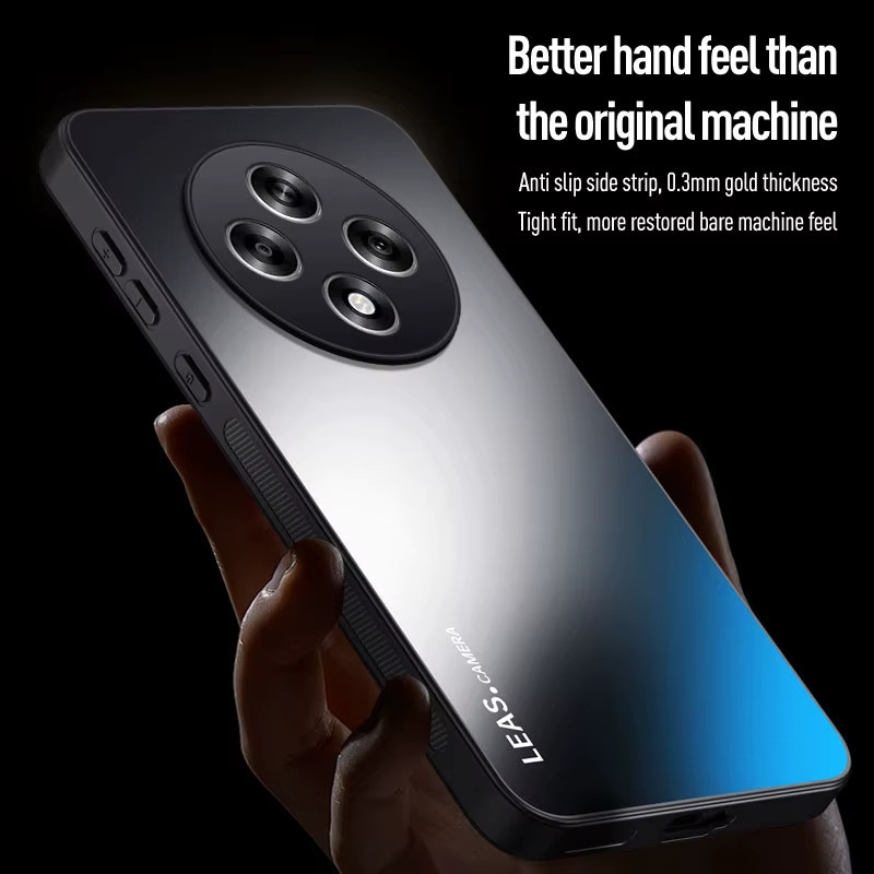 Mattierte Silikon-Schutzhülle für Oppo Reno, Find X und X Series in Schwarz - Bild 3