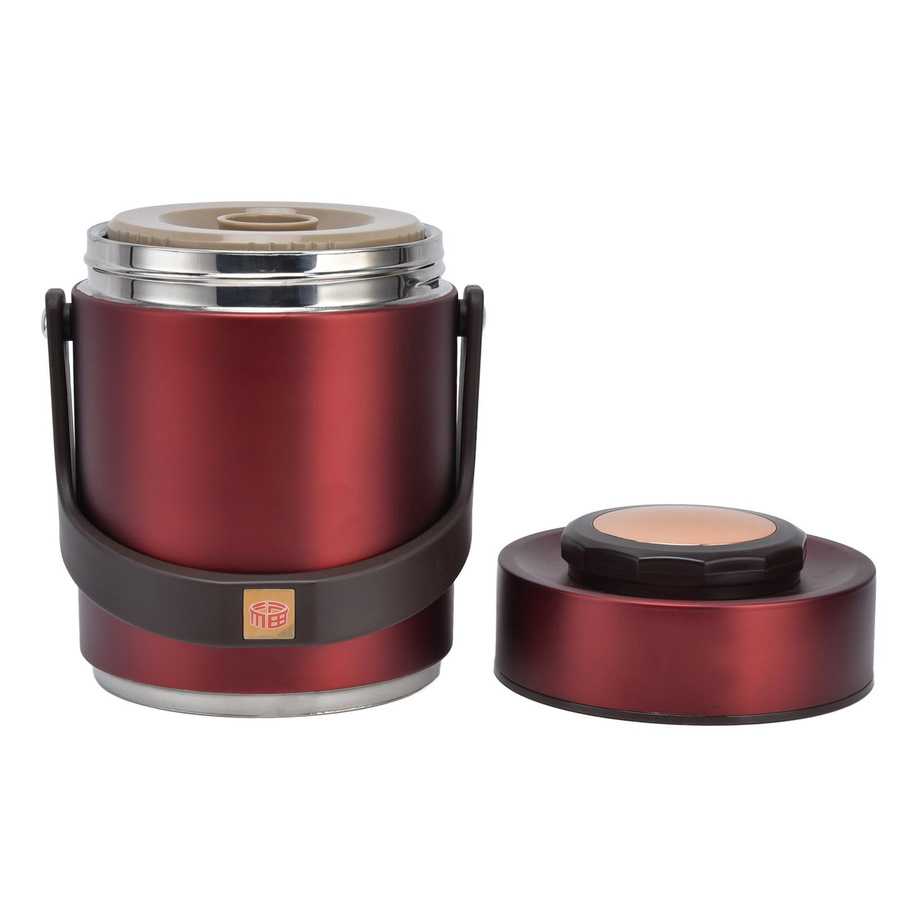 KaiSai Isolierte Lunchbox aus Edelstahl in Gold, 1,5 l Vakuum Bento Box für Erwachsene und Studenten - Bild 1