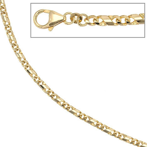 Colfem Halskette 333 Gelbgold, 45 cm, Unisex - Bild 1