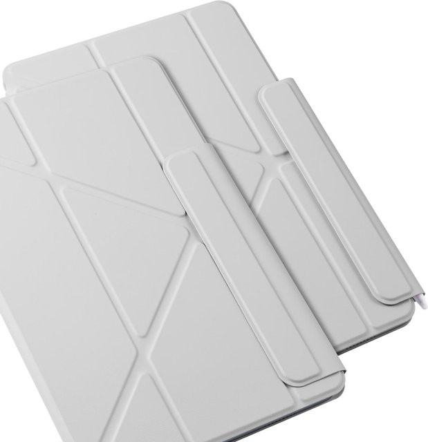 Magnetische Schutzhülle für OnePlus Pad Pro 12.1 und OnePlus Pad 3 12.1 mit Multi-Faltständer und Auto Sleep/Wake Funktion in Weiß - Bild 1