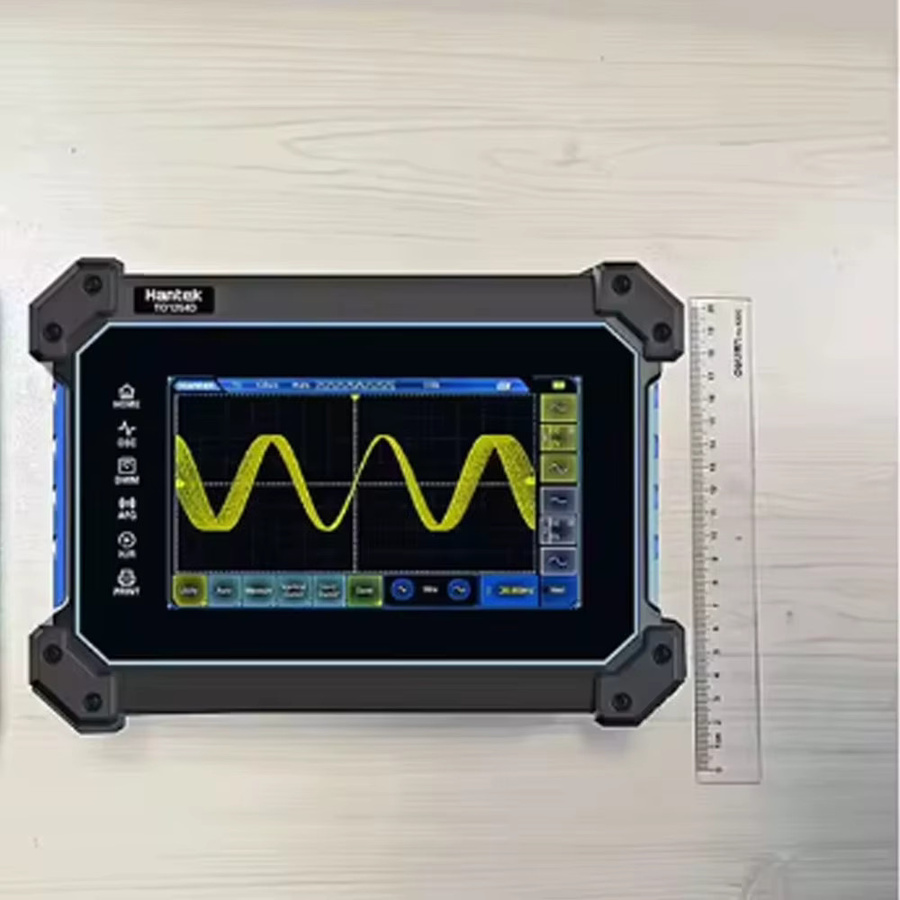 Hantek TO1254D Digitales Oszilloskop der TO1000 Serie mit Touchscreen, 4-Kanal Tragbares USB-Oszilloskop, Signalquelle und Multimeter-Tester in Schwarz - Bild 4