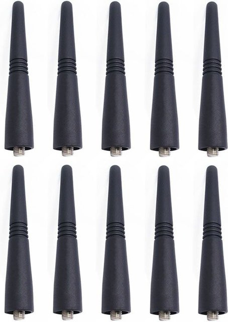 UHF Kurzantenne 400-470MHz in Schwarz für Motorola Walkie Talkie Modelle GP68 HT750 GP328 GP340 GP338 GP344 GP380 - Bild 1