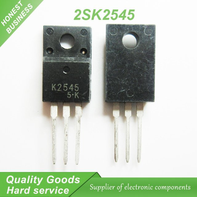 10er Set SK2545 K2545 TO-220F Dioden in Schwarz, 600V 6A - Bild 1