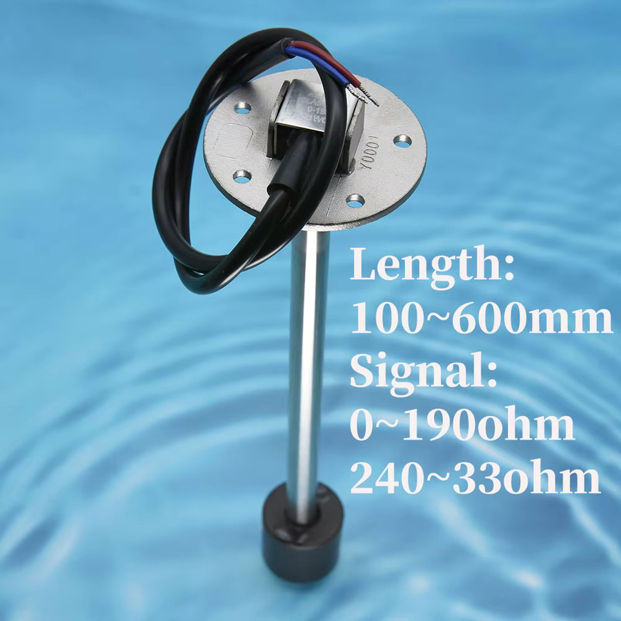 MAIMEIMI Kraftstoff Füllstandsanzeige Sensor für Marine, Boot, Yacht und Auto, Farbe: Silber, Messbereich: 100mm bis 1000mm, Widerstand: 0 bis 190 Ohm und 240 bis 333 Ohm - Bild 2