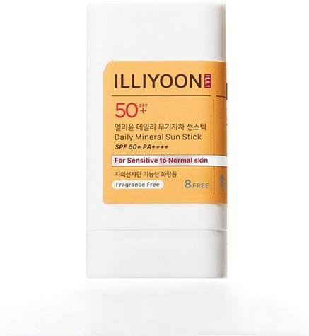 ILLIYOON Mineral-Sonnenstift, LSF 50+, 20g, Empfindliche Haut - Bild 1
