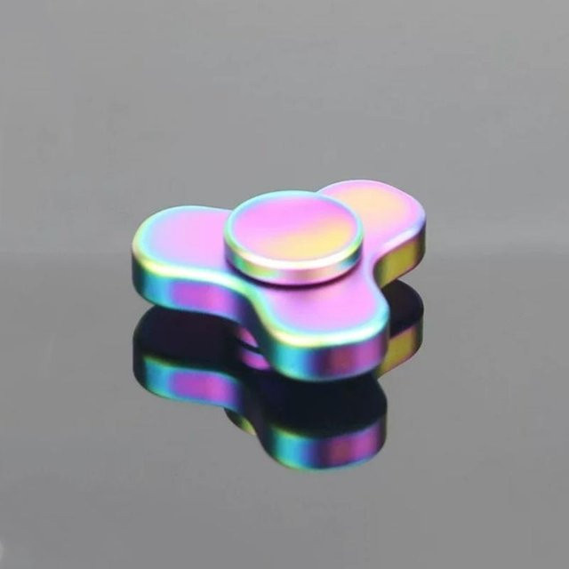 Binchi Outdoor Equipment EDC Fidget Spinner, Legierung Metall, pink - Bild 1