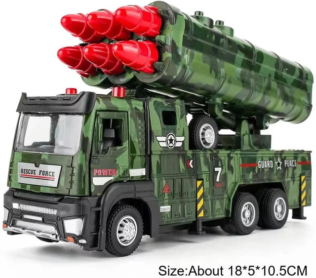 Linyi toy car Raketenfahrzeug Modellauto, 1:32 Maßstab, ab 14 Jahre - Bild 1