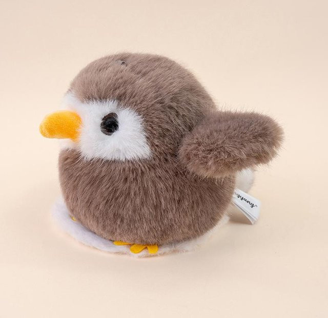 Yiran Health & Beauty Kawaii Vogel Plüschtier Anhänger, 12cm - Bild 1
