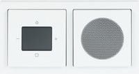 Busch-Jaeger DAB+ Radiowecker Komplettset Typ 8220 UJ-84-101 für Unterputz-Montage in Weiß - Bild 1