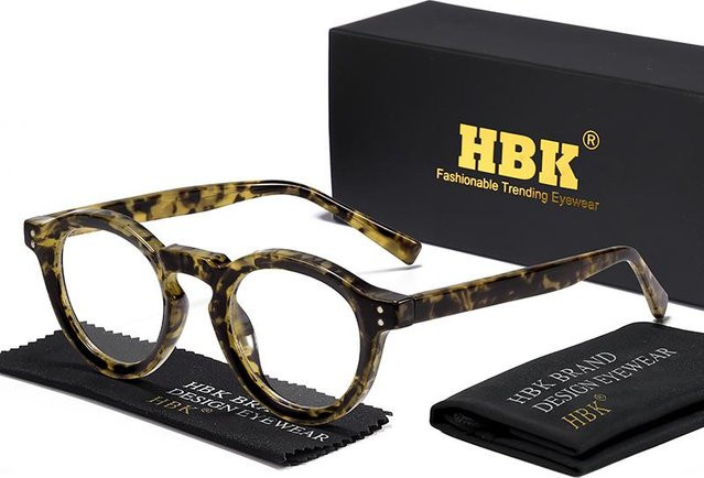 HBK Freedom Outdoors Lesebrille, Rund, Vollrand, Kunststoff, Unisex, Black - Bild 1