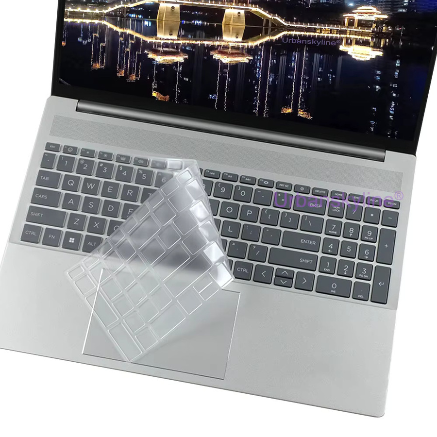 Transparente Silikon-Tastaturabdeckung für HP Omnibook Ultra Flip AI als Schutzhülle und Skin - Bild 3