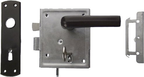 Connex Kastenschloss aus verzinktem Stahl in Silber - Bild 1