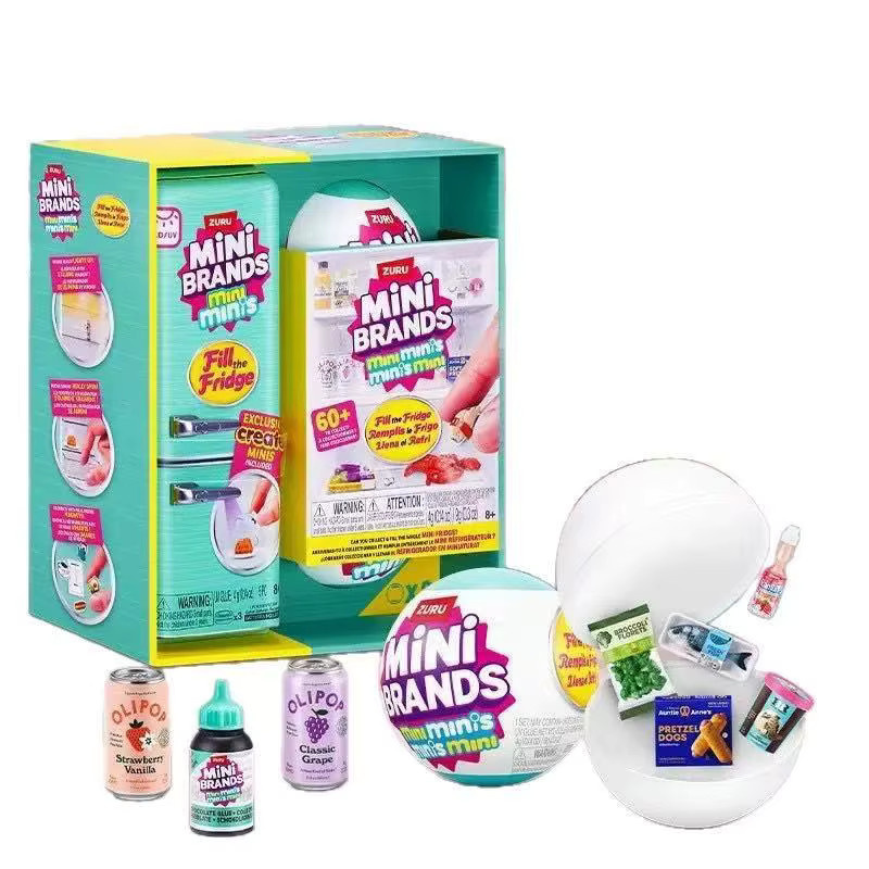 ZURU Mini Brands Ball Series Fill The Fridge Spielset, Blind Box - Bild 3