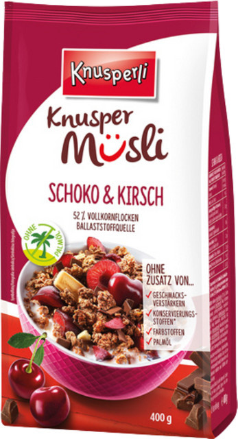 FELIX Knusper Müsli Schoko & Kirsch 400 g - Bild 1