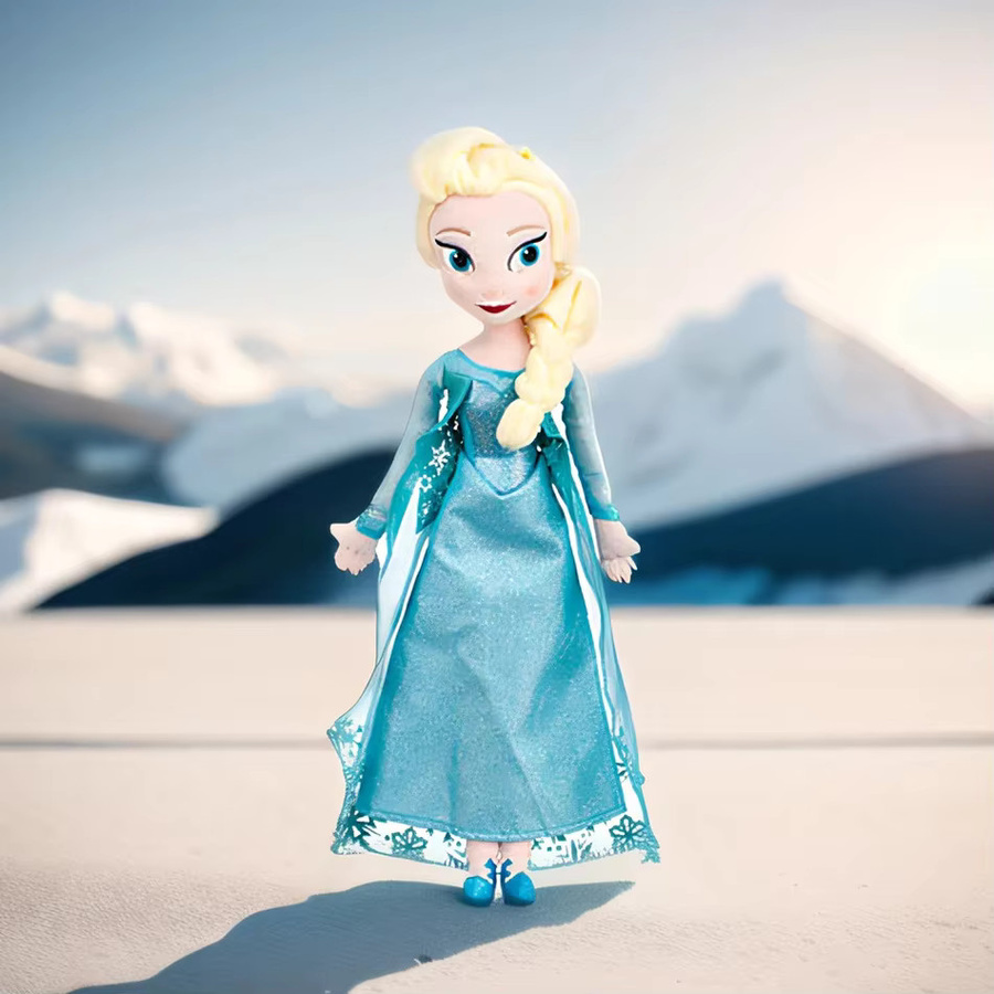 Disney Die Eiskönigin Anna Elsa Plüsch Puppe, Prinzessin - Bild 2