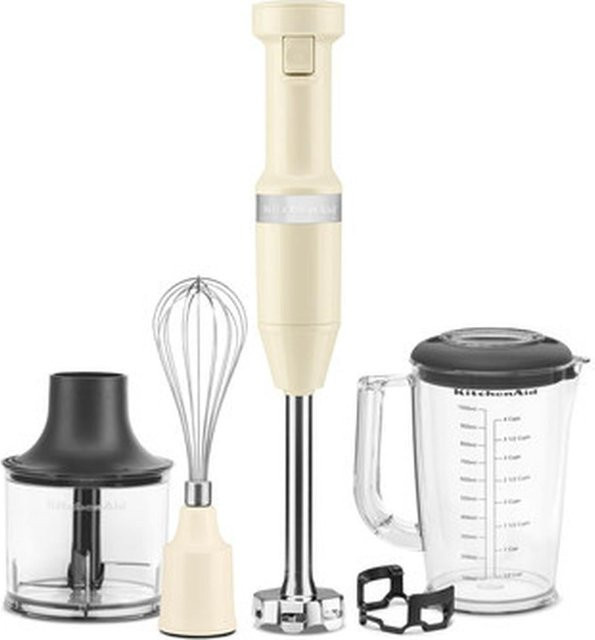 KitchenAid Stabmixer-Set 5KHBV83EAC in Creme und Beige - Bild 1