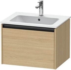 Duravit Waschtischunterschrank Ketho.2 in Beige mit einem Auszug, wandhängend, B/T: 61 x 48 cm - Bild 1