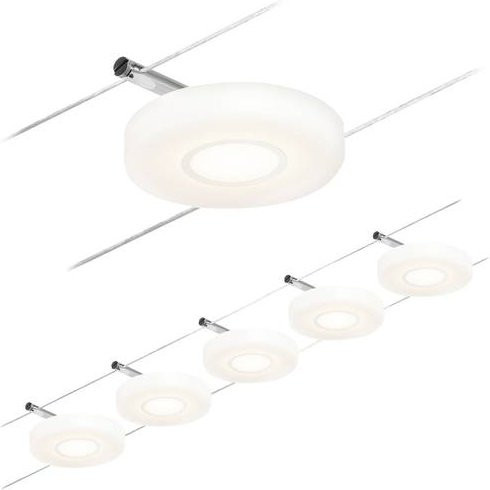 Paulmann Seil-Komplettsystem LED Track System in Chrom matt - Bild 1