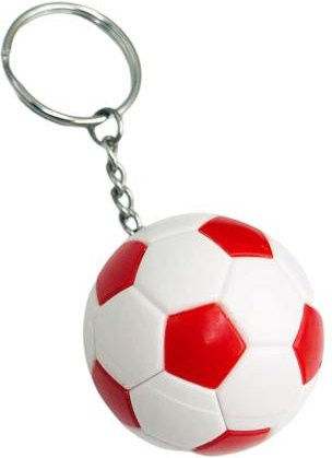 BAO BAG Schlüsselanhänger Fußball, rot, Unisex - Bild 1
