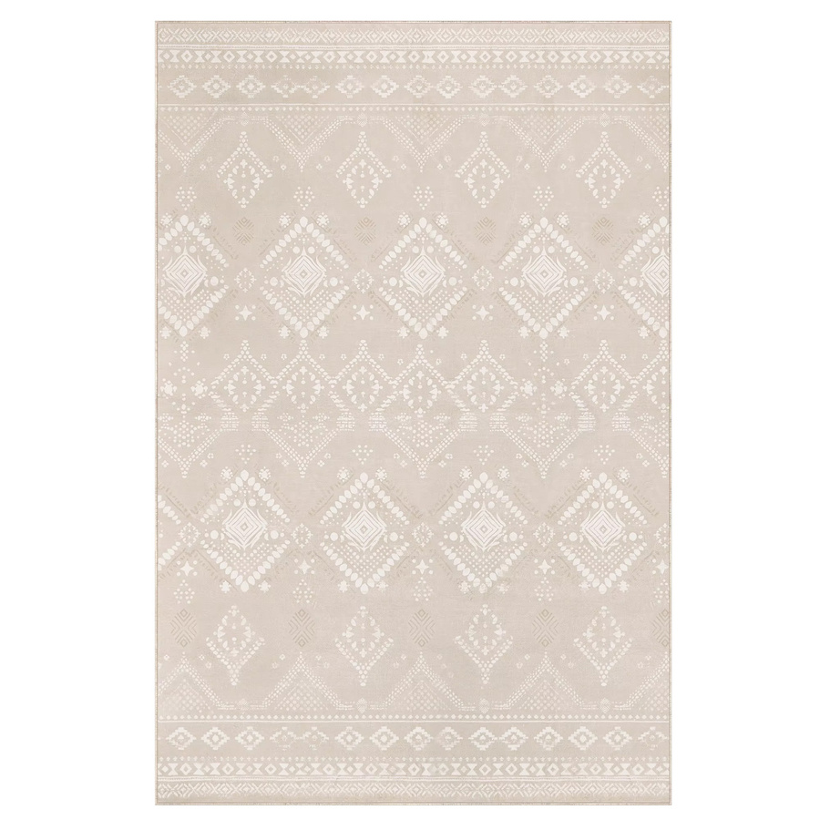 SONGMICS HOME Wohnzimmerteppich im Boho-Design, beige, rutschfest und waschbar, B: 200 cm, T: 290 cm - Bild 2