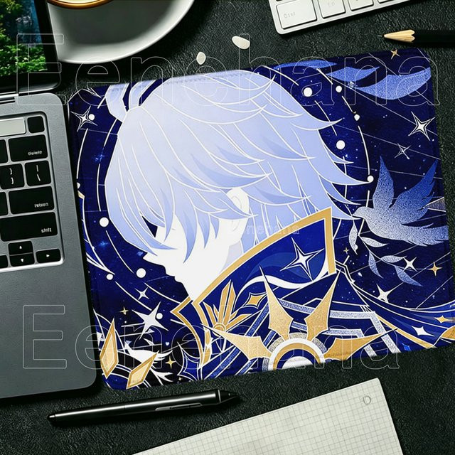 Eenehana Gaming-Mauspad Honkai Star Rail Cyrene Castorice Phainon Evanescia Design, Mehrfarbig - Bild 1