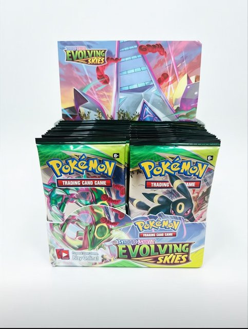 Bandai Pokémon Evolving Skies Booster Box, 36 Packungen, Englisch, ab 6 Jahren - Bild 1