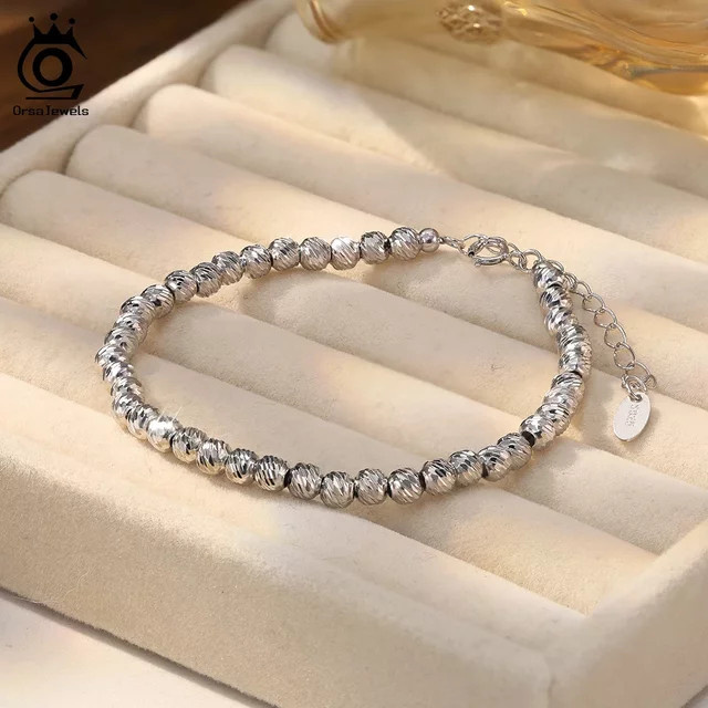 ORSA JEWELS Armband, 925 Silber, Perle, Damen - Bild 1