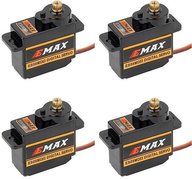 EMAX Digitales Servo High-Speed Mini Metal Gear, 1/2/4 Stück - Bild 1